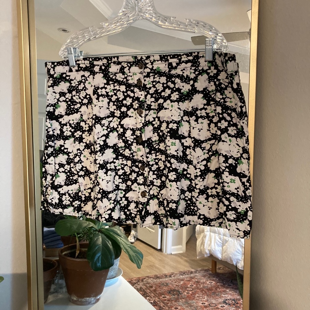 ASOS Curve Button Front Mini Skirt - Picture 5 of 7